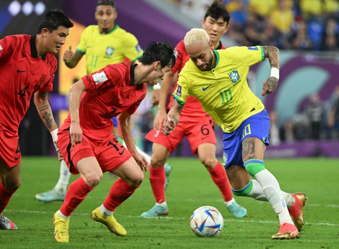 世界杯韩国对巴西