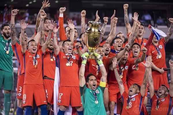 智利足球实力排名