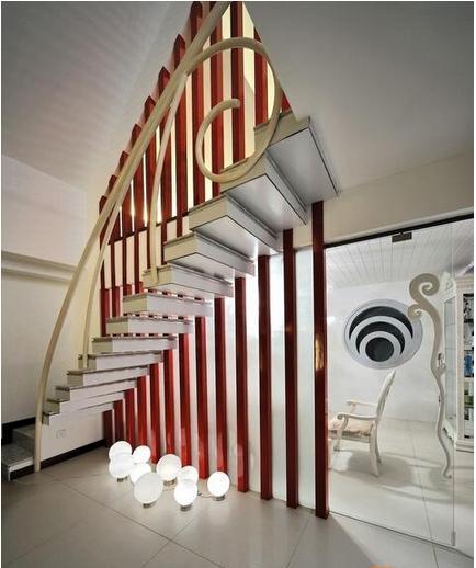 楼梯装修的实用性和美观性