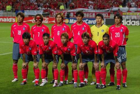 韩国对德国2002